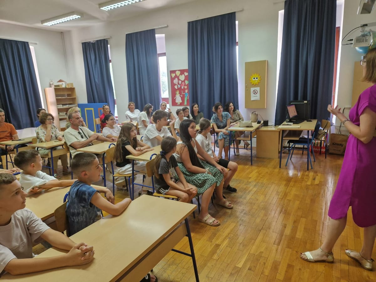 FOTO/VIDEO U OŠ „Josip Vergilij Perić“ predstavljen projekt „Putevima Ivana Meštrovića“