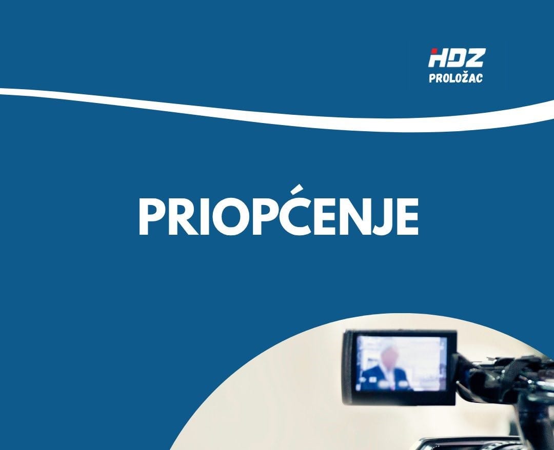 HDZ Proložac reagirao na nedavne izjave načelnika Garca o dugu općine