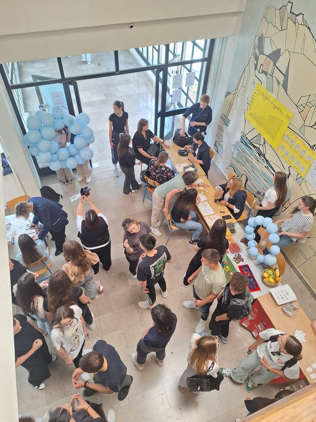 Učenici Gimnazije dr. Mate Ujevića projektom "Naš slatki život" obilježili Hrvatski dan šećerne bolesti