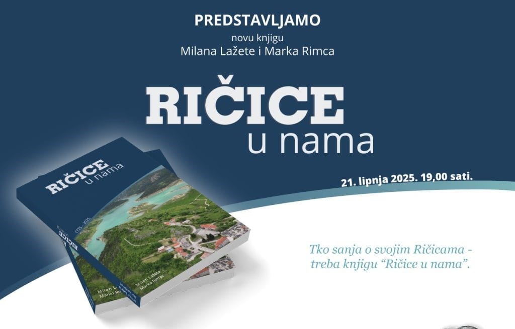 Milan Lažeta i Marko Rimac predstavljaju knjigu o Ričicama