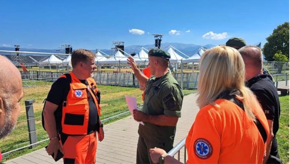 U Sinju održana zajednička konferencija za medije predstavnika Grada Sinja, žurnih službi i organizatora Thompsonovog koncerta