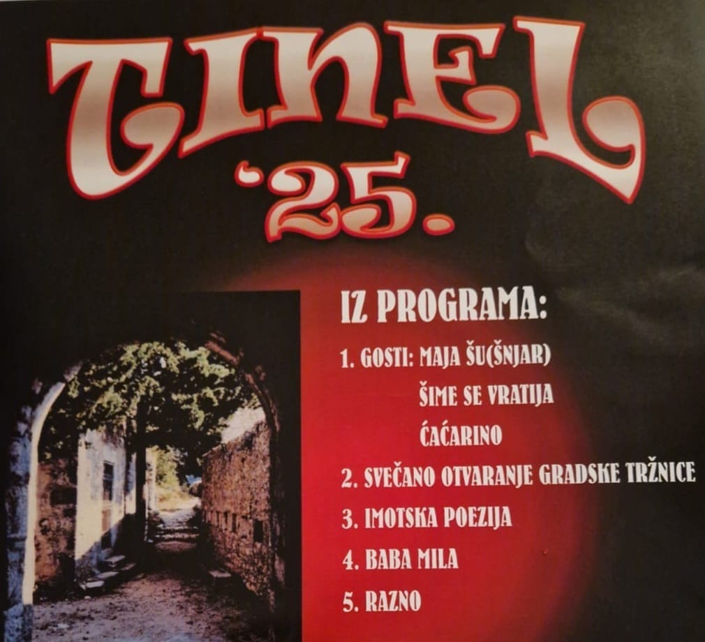 U srijedu "Tinel" na Topani "