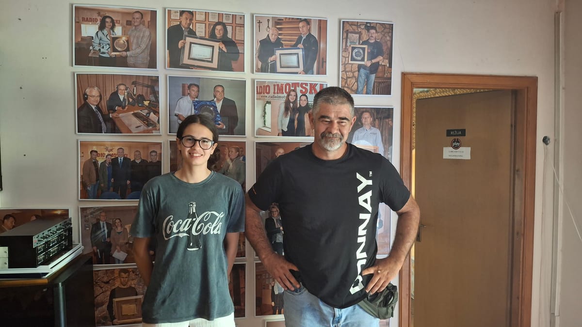 SPORTSKI KUTAK Mislav i Ela Patrlj govorili su o lijepoj imotskoj košarkaškoj priči, izazovima, planovima...
