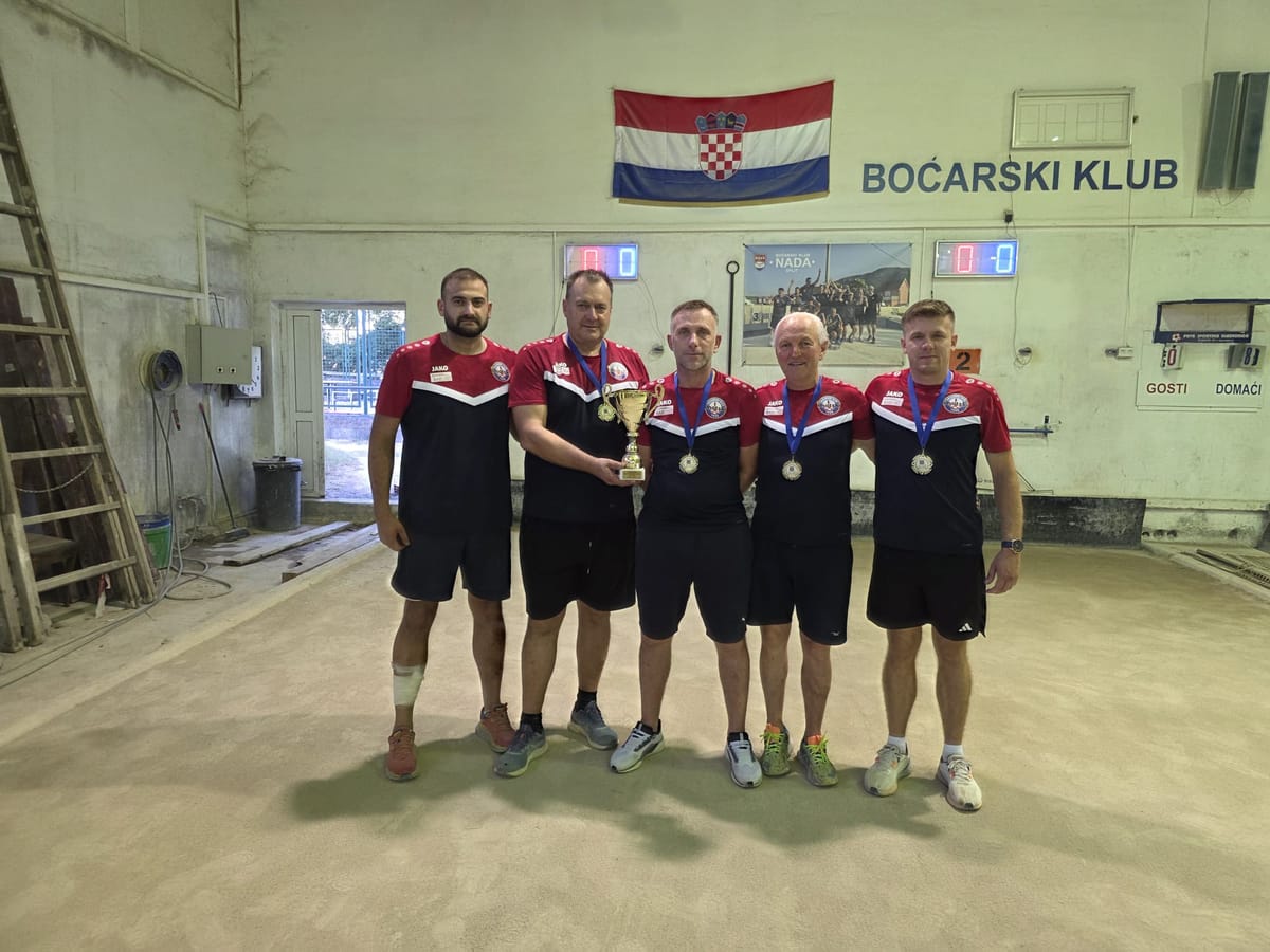 Boćarski klub Imotski osvojio županijski kup