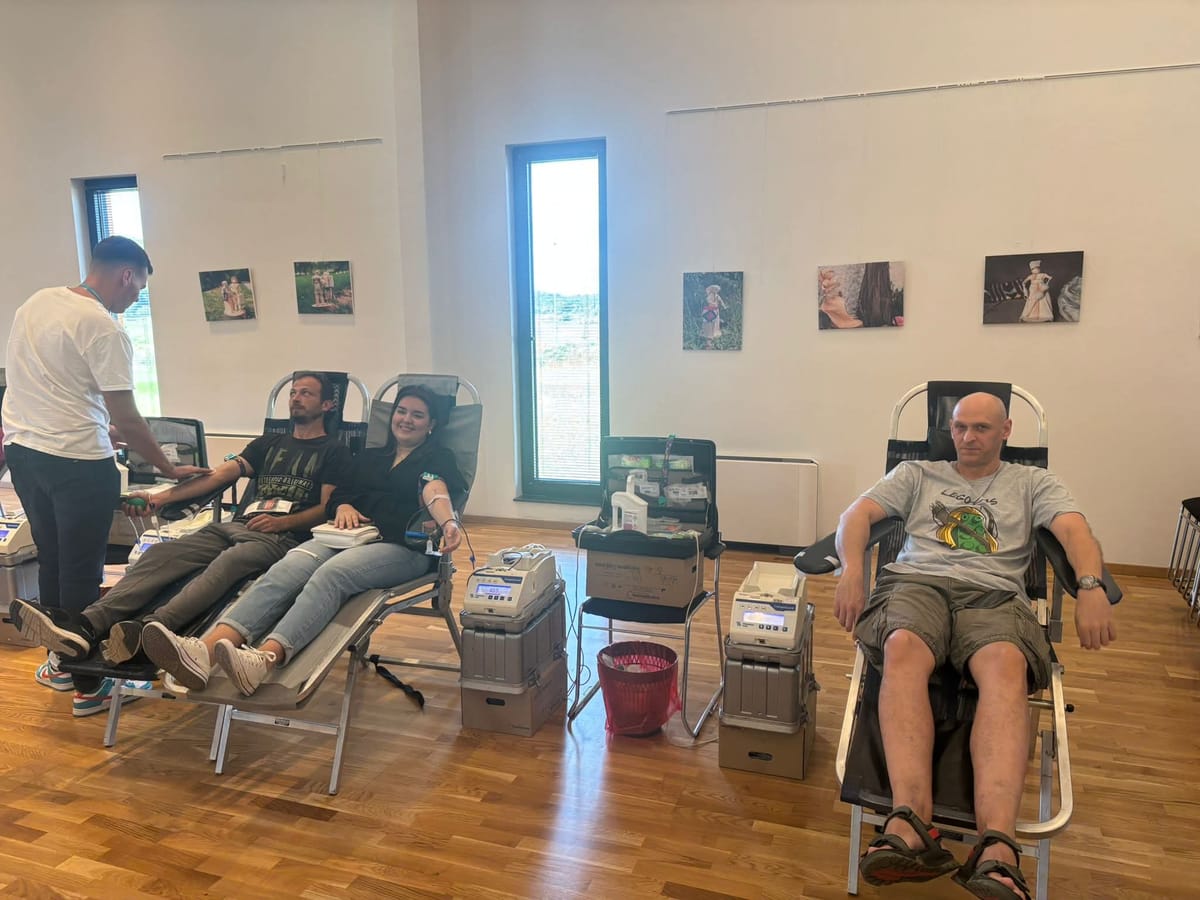 U Aržanu uspješno održana akcija dobrovoljnog darivanja krvi