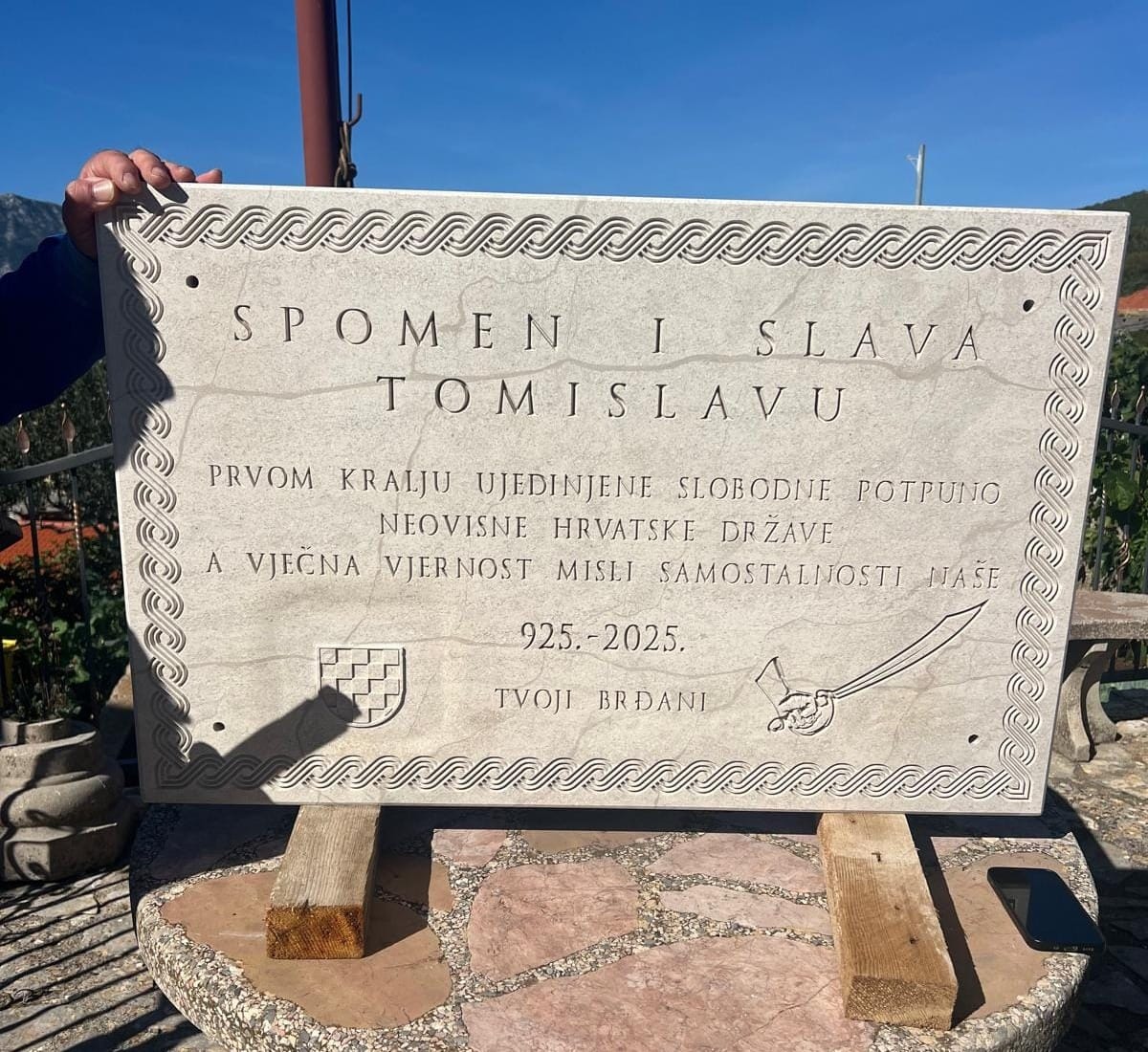 Na Biokovi Zagvoždani postavljaju spomen ploču kralju Tomislavu