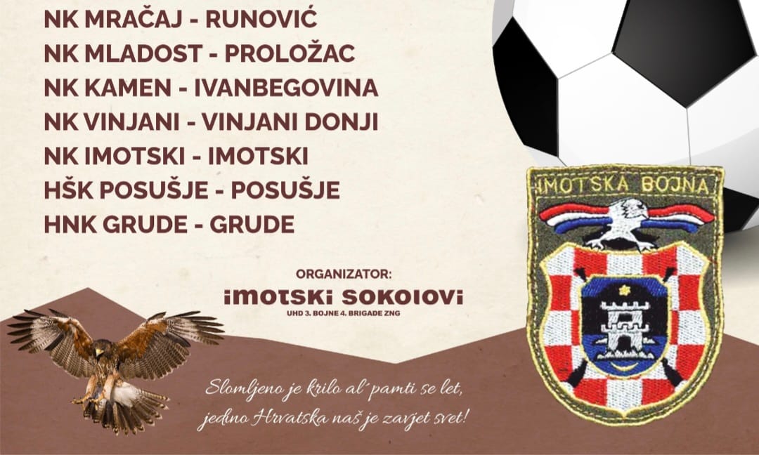 Malonogometni turnir – “Djeca za sve poginule branitelje 3. bojne 4. brigade“