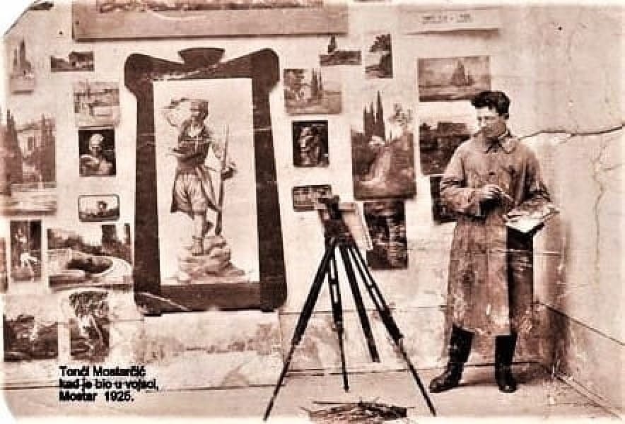 KULTURA BEZ GRANICA O imotskom slikaru Antunu Tonćiju Mostarčiću ubijenom 1944. godine na otočiću Daksi