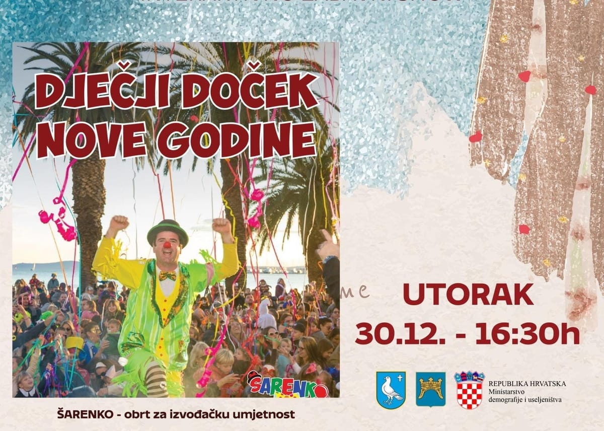 Najmlađi u Zmijavcima danas dočekuju Novu godinu uz igru i zabavu