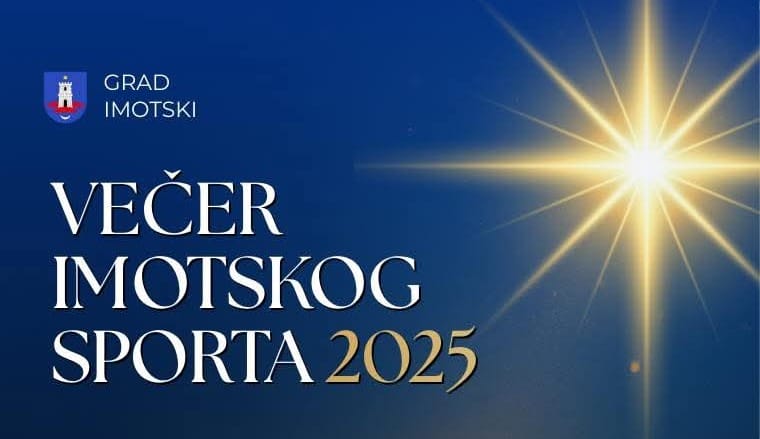 Svečana dodjela nagrada najuspješnijim sportašima Imotskog u 2025.