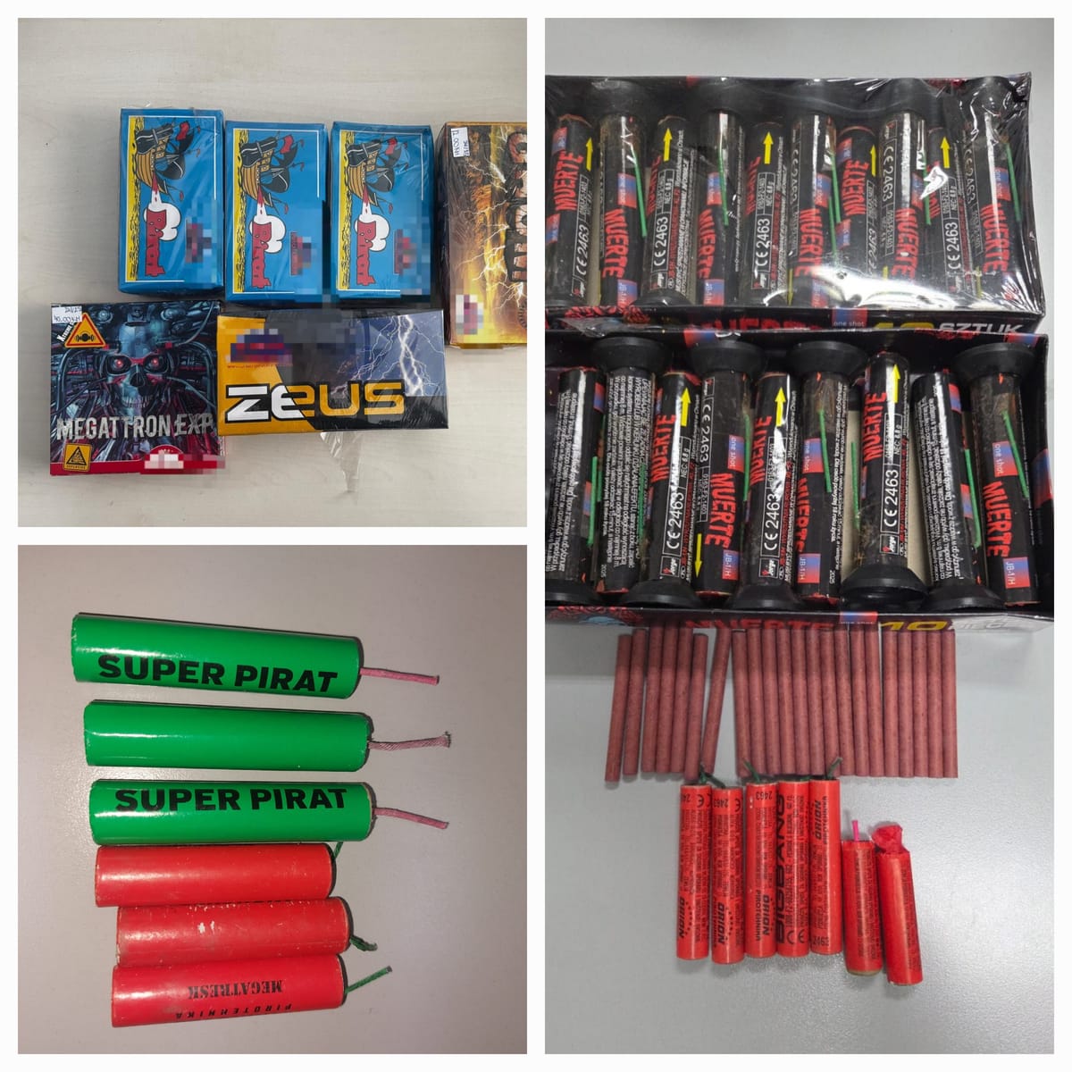 Na graničnom prijelazu Vinjani Donji oduzeto 344 komada pirotehnike