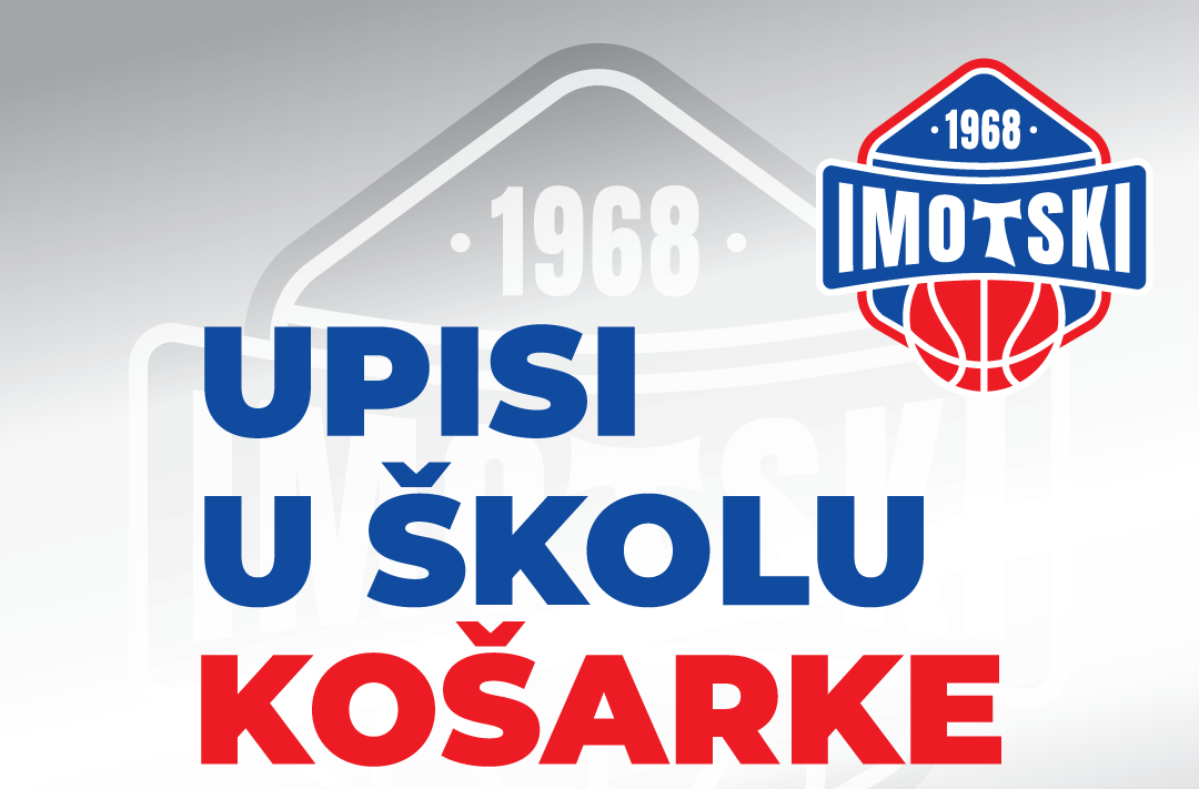 Košarkaški klub Imotski vrši upise u školu košarke