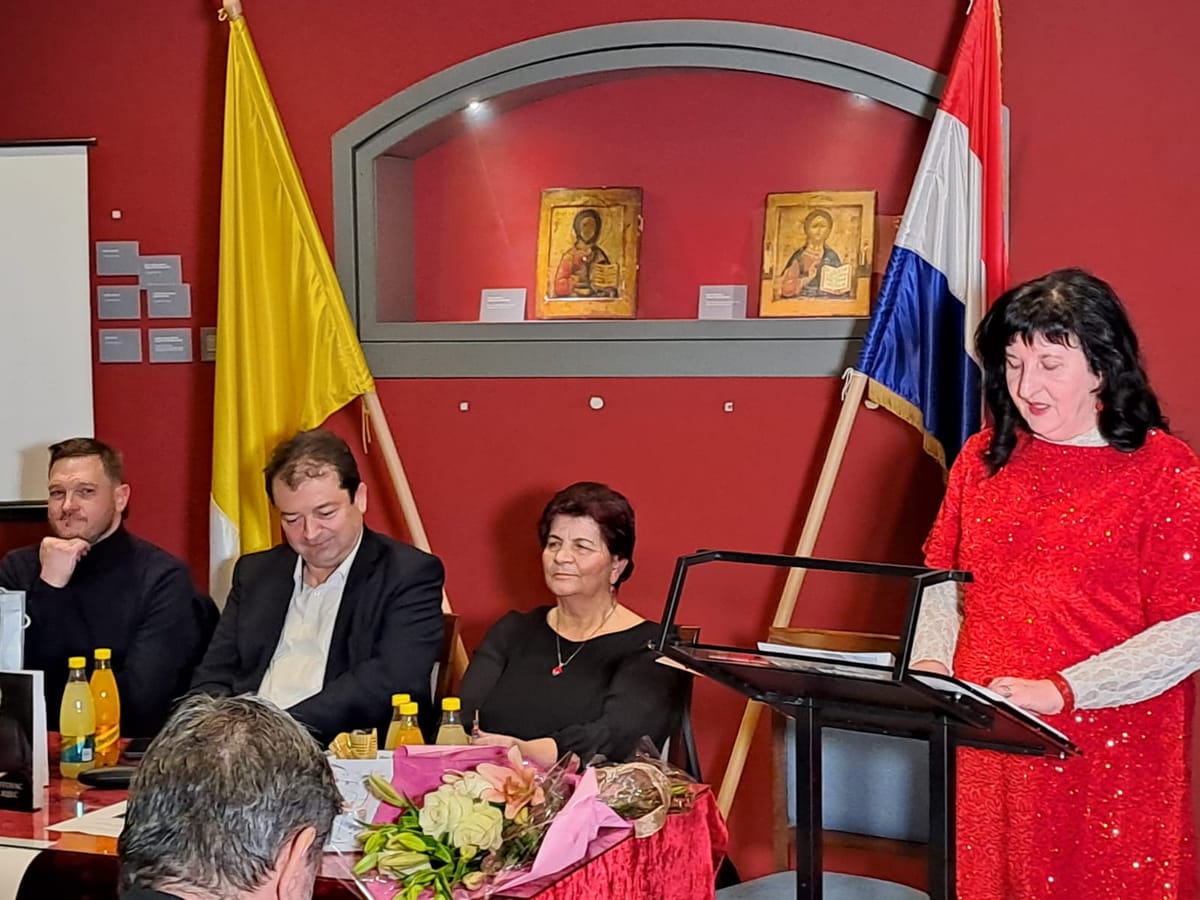 FOTO Mara Pezo u Zagrebu promovirala knjigu "Vlado Gotovac i  njegova riječ"