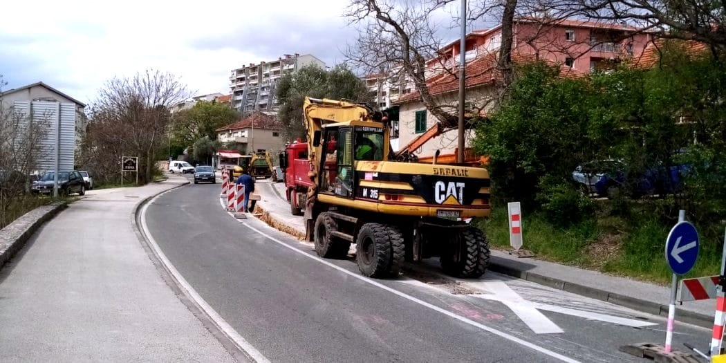 Od ponedjeljka radovi u Ulici Bruna Bušića  – promet će se regulirati semaforima