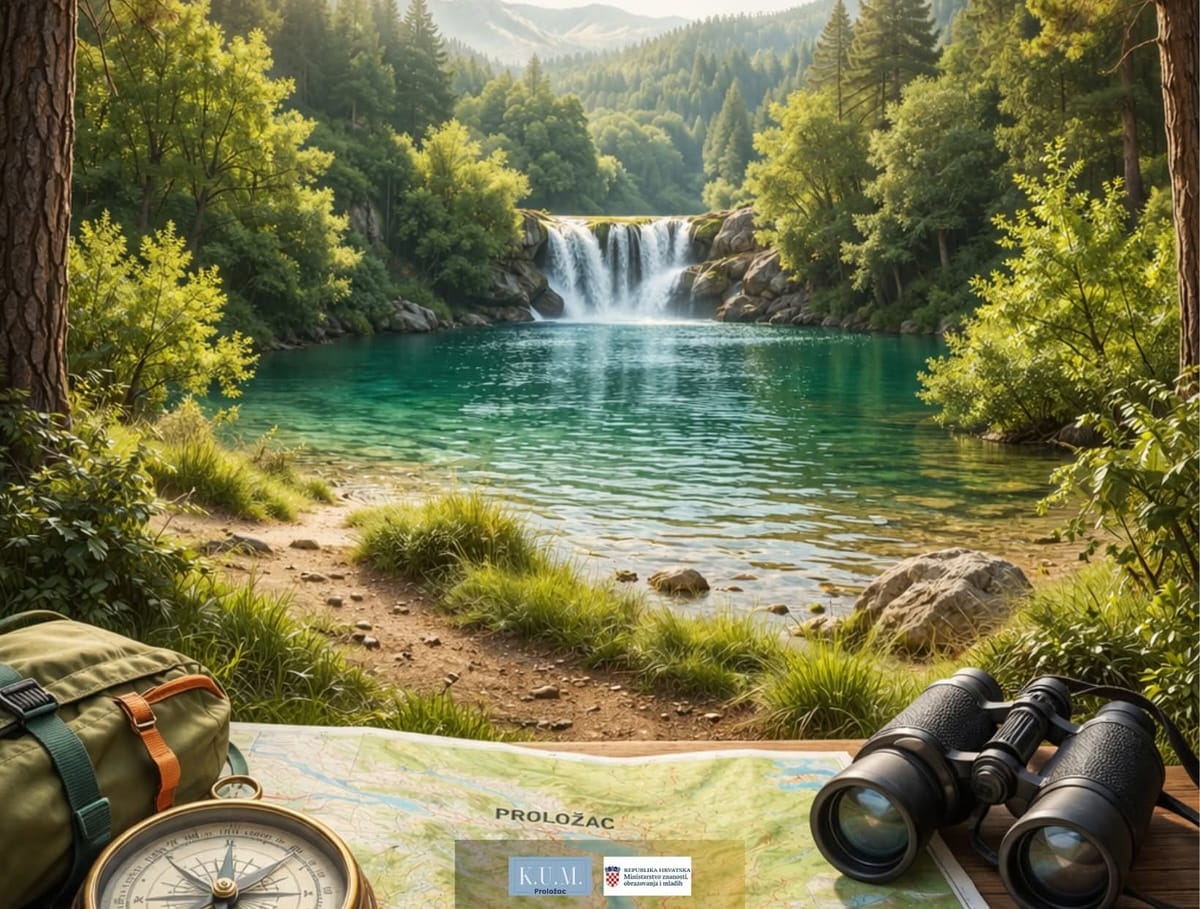 Djeca uče snalaženje u prirodi: KUM Proložac organizira besplatne radionice