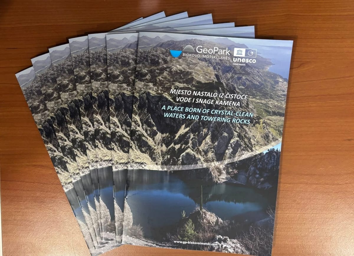 Nova brošura Geoparka Biokovo–Imotska jezera donosi sve o prirodnim ljepotama Imotske krajine