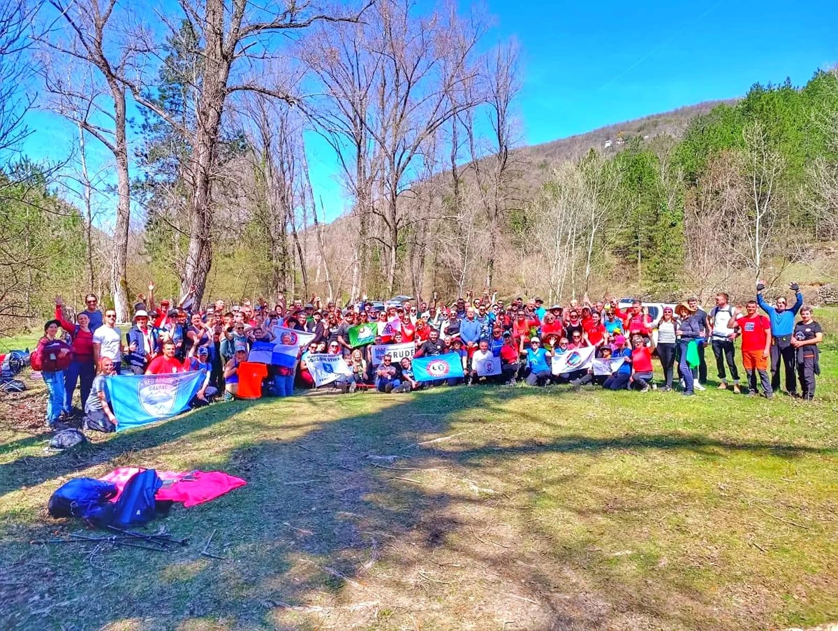 FOTO Preko 250 sudionika uživalo na izletu HPD-a Imotski kroz kanjon Badnjevice