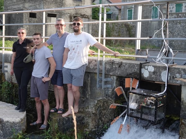 FOTO Učenici Tehničke škole Imotski napravili mini hidroelektranu za maturalni rad