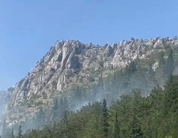 Požar u kanjonu Badnjevice stavljen pod kontrolu, vatrogasci ostaju dežurati