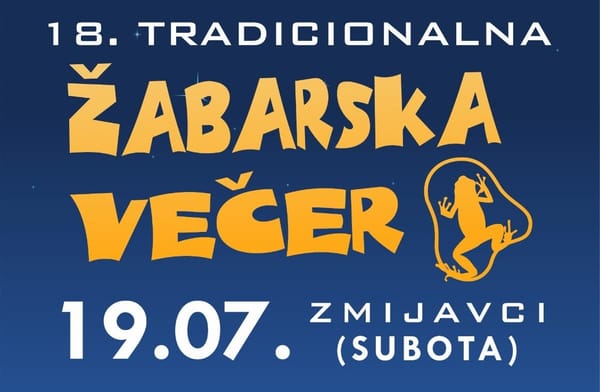 Bogat program 18. tradicionalne Žabarske večeri u Zmijavcima