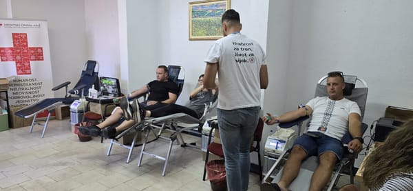 Slabiji odaziv na akciju darivanja krvi, CK Imotski: "Pozivamo sve stare i nove darivatelje da nam se pridruže na sljedećoj akciji u Zmijavcima"