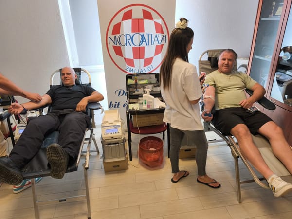 FOTO Uspješno određena velika akcija darivanja krvi u Zmijavcima , prikupljen rekordan broj doza