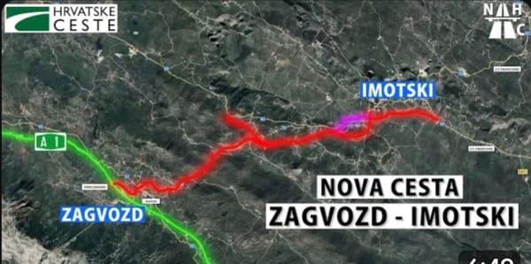 VIDEO Idejna rješenja za novu državnu cestu Zagvozd - Imotski