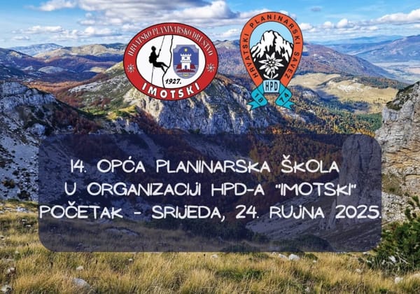 Započele prijave za 14. Opću planinarsku školu