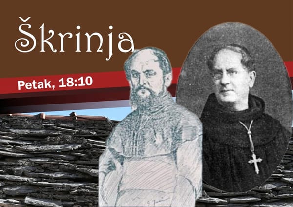 O susretu imotskih biskupa fra Šimuna Milinovića i fra Paškala Vujčića iz knjige "Plamen iz kamena"