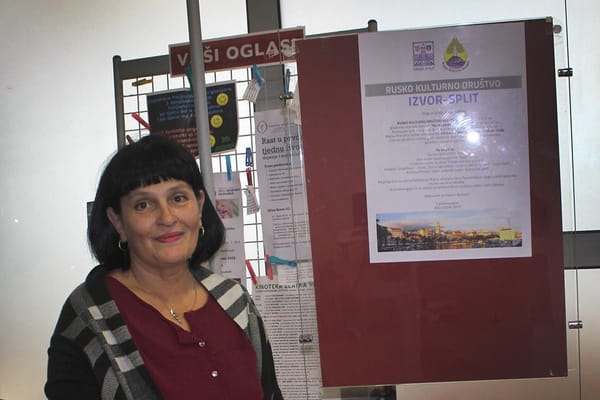Emisija "Zajedno" s Elenom Gabrić o djelovanju Ruskog kulturnog društva Izvor iz Splita
