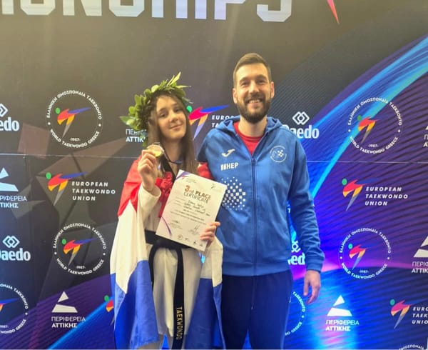 Veliki uspjeh Imoćanke Katje Đerek – bronca s Europskog prvenstva u Ateni!