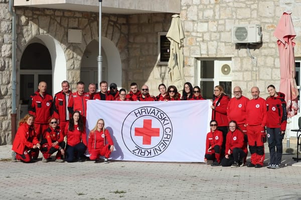 Održana županijska vježba interevetnih timova Crvenog križa - Imotski 2025.