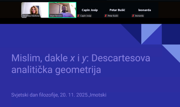 U organizaciji Gimnazije dr. Mate Ujevića održan online međunarodni festival filozofije