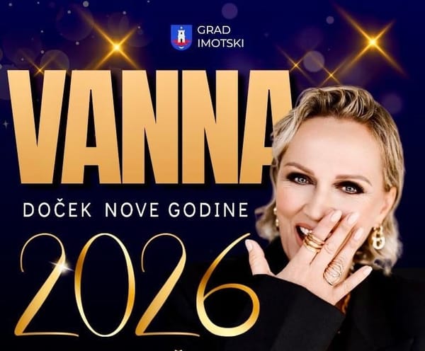 Imotski uz Vannu dočekuje Novu 2026. godinu
