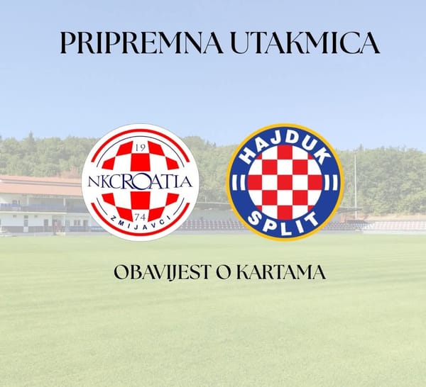 Započela prodaja ulaznica za prijateljski ogled Croatie i Hajduka