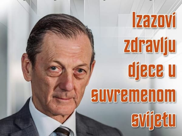 Prof. dr. Julije Meštrović u našem eteru govorio o dječjem zdravlju u 21. stoljeću