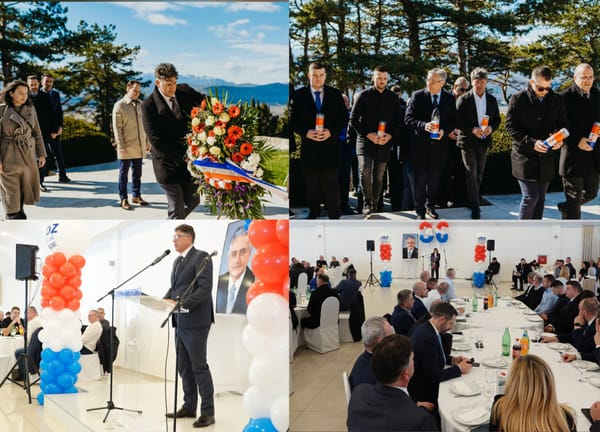 FOTO Polaganjem vijenaca i svečanom proslavom obilježena 36. obljetnica osnutka HDZ-a za Imotsku krajinu