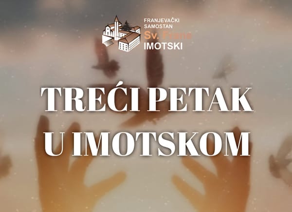 Treći petak u Imotskom: predavanje o oprostima u Katoličkoj Crkvi