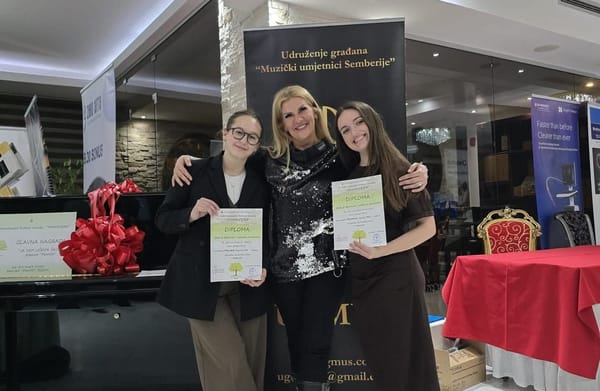 Tri prve nagrade: mlade imotske pijanistice briljirale na međunarodnom natjecanju Primavera