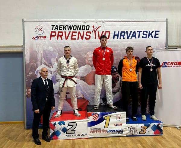 Marin Dogan viceprvak države, mlađi kadeti TK Imotski najbolji među 39 klubova